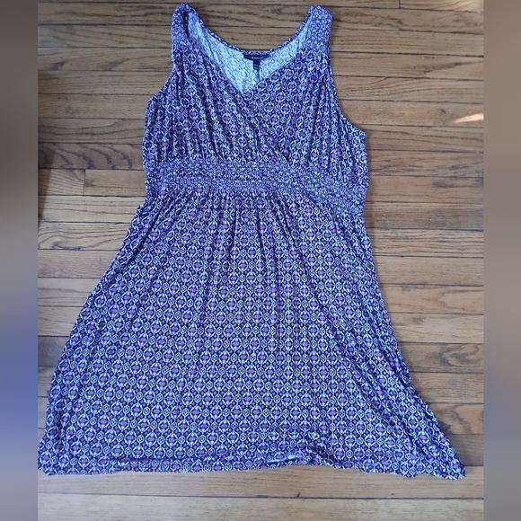 Lane Bryant - Women's Colorful Sleeveless Stretch Plus Size Dress. Size 18/20 - Picture 1 of 10